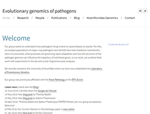 Tablet Screenshot of pathogen-genomics.org